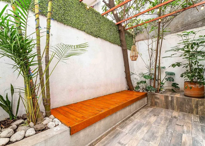 Private Oasis - Jacuzzi - Hammock - Water Feature Mexico City